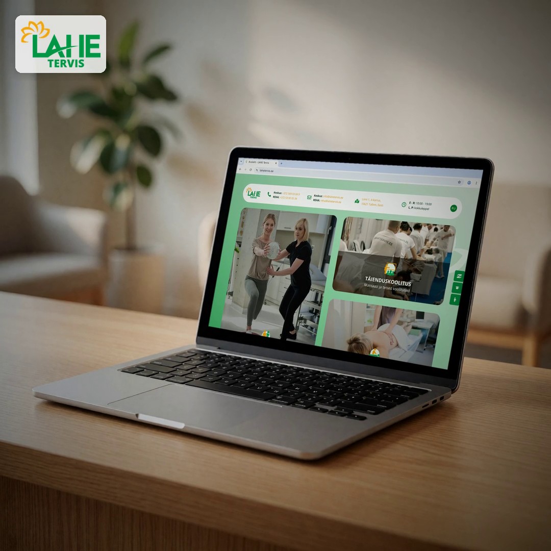 LAHE Tervis — rehabilitatsioonikeskuse koduleht